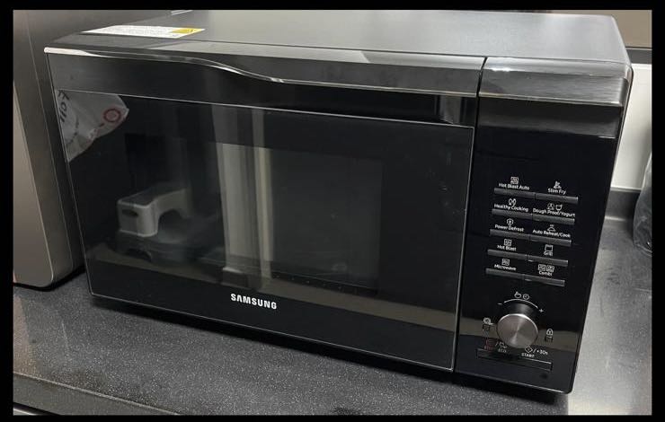 samsung flatbed microwave oven