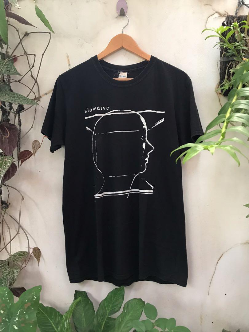 SLOWDIVE SELF TITLED ALBUM T-SHIRT KAOS 