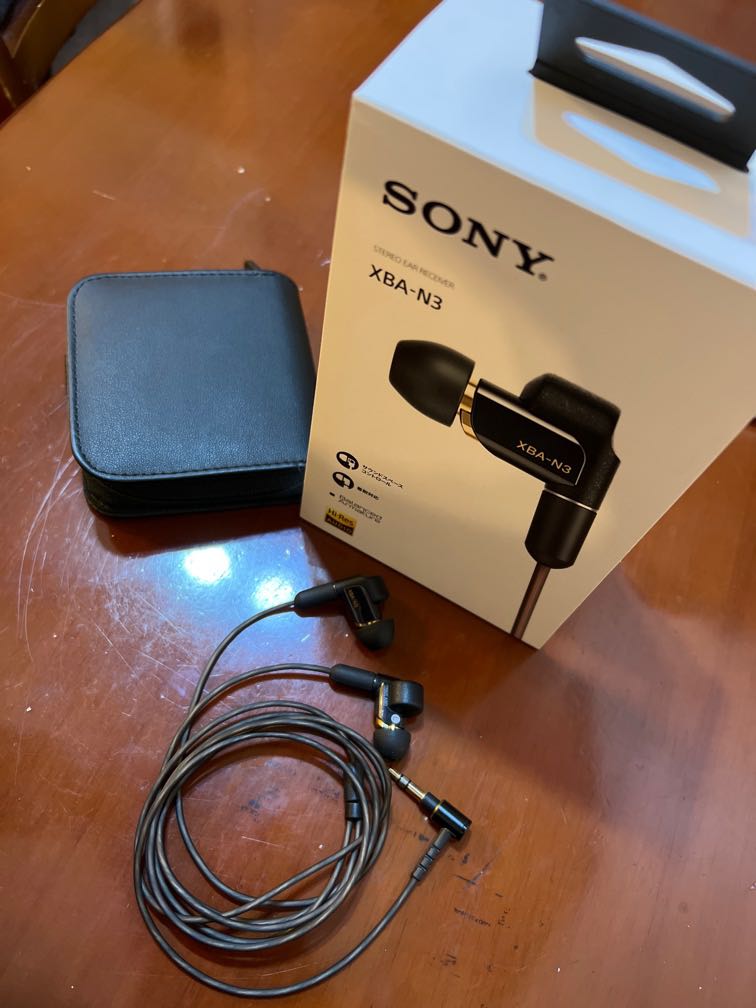 Sony XBA-N3 圈鐵混合型入耳式耳機, 音響器材, 耳機- Carousell