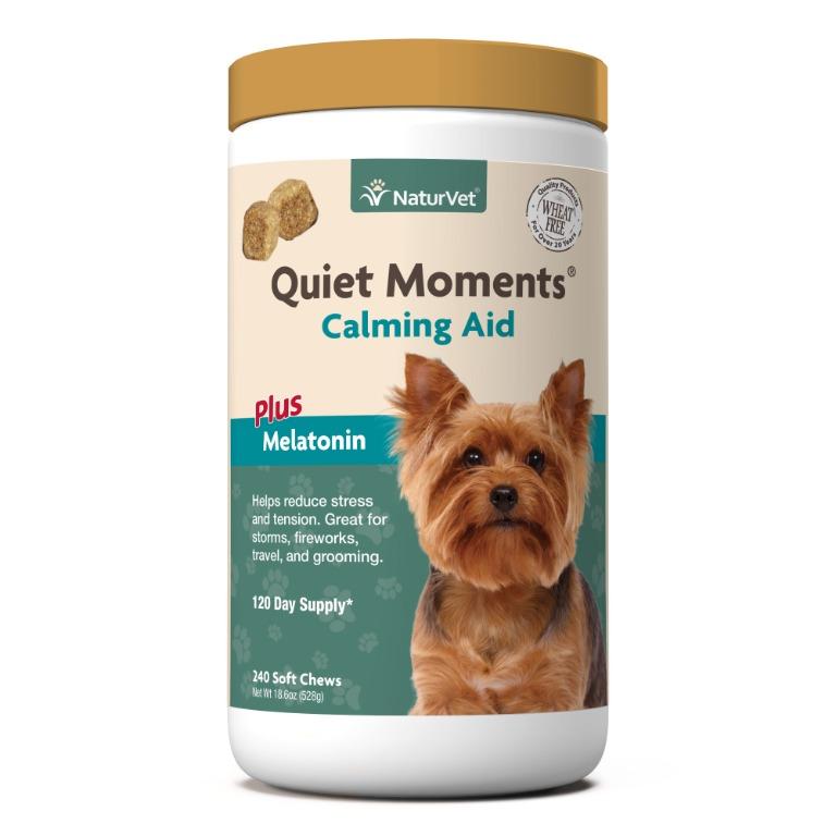 [Soothes & Calms Dogs] NaturVet Quiet Moments Calming Aid Plus