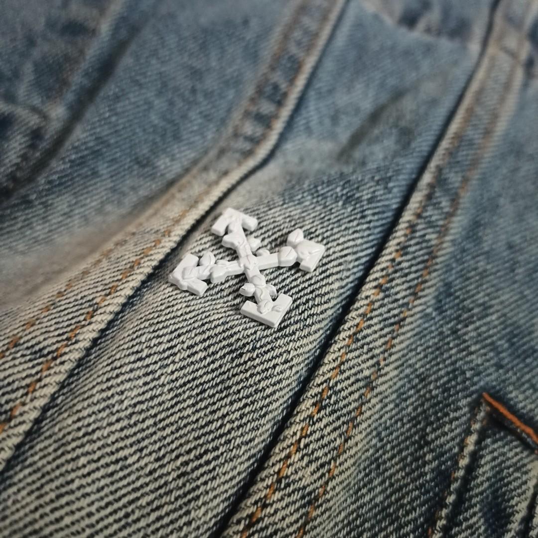 SS19 Off White Impressionism Denim Jacket