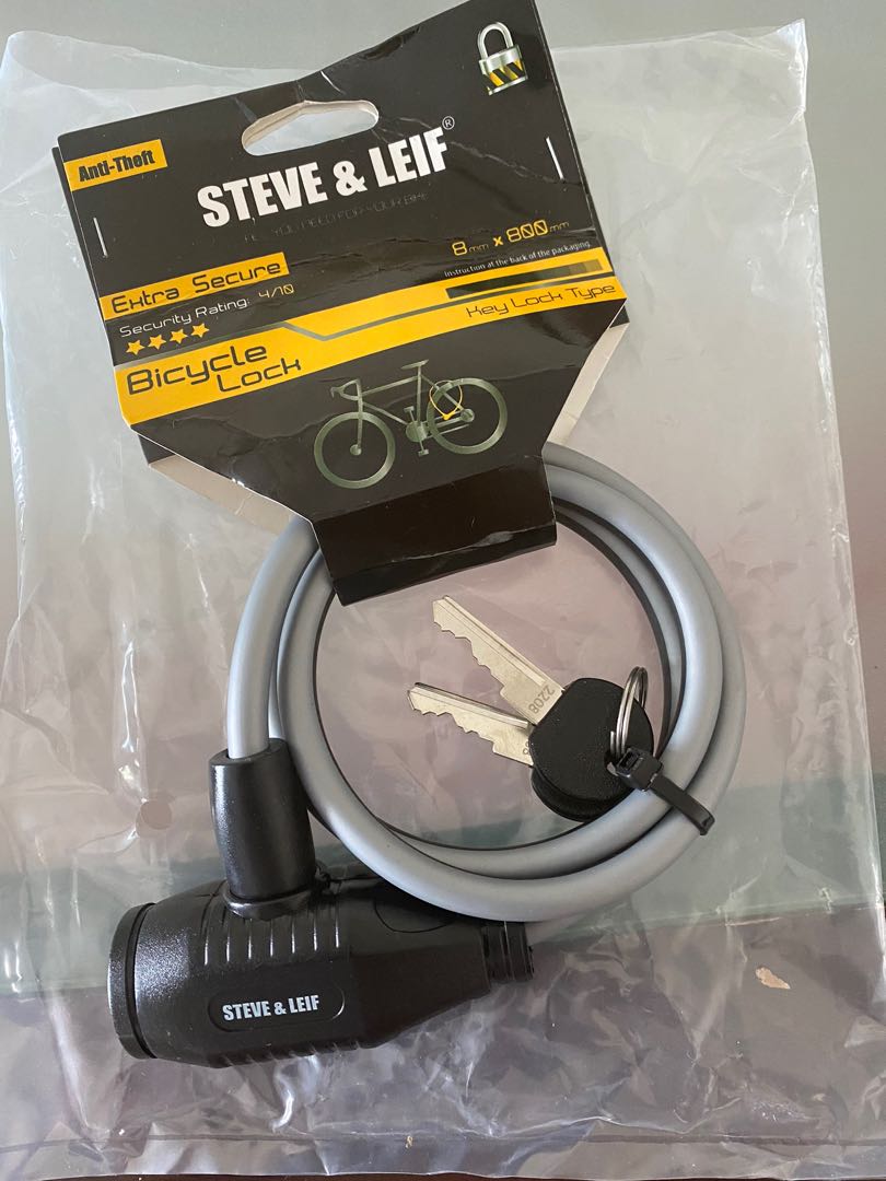 Steve and leif bicycle lock store