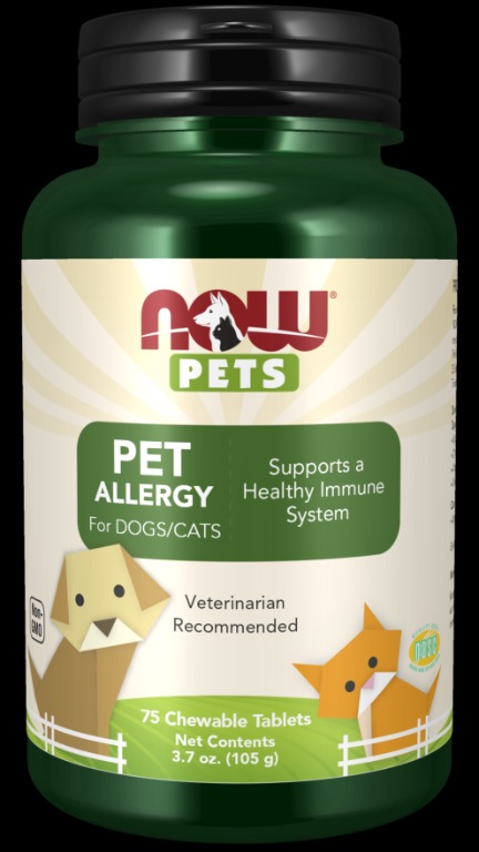 [Support Healthy Histamine Levels for Cats and Dogs] Now Foods Pet ... - Low Histamine Interaction Cat Dog Sensitivity