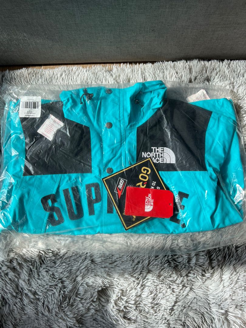 Supreme the north face arc logo mountain parka hotsell teal