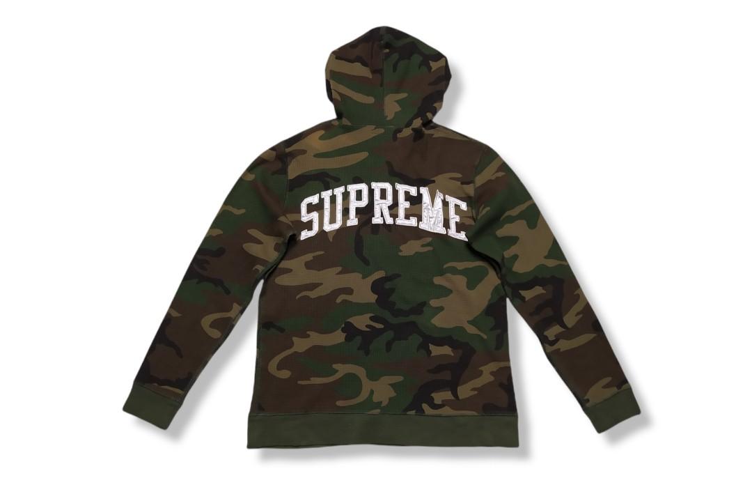 Supreme waffle thermal hoodie discount