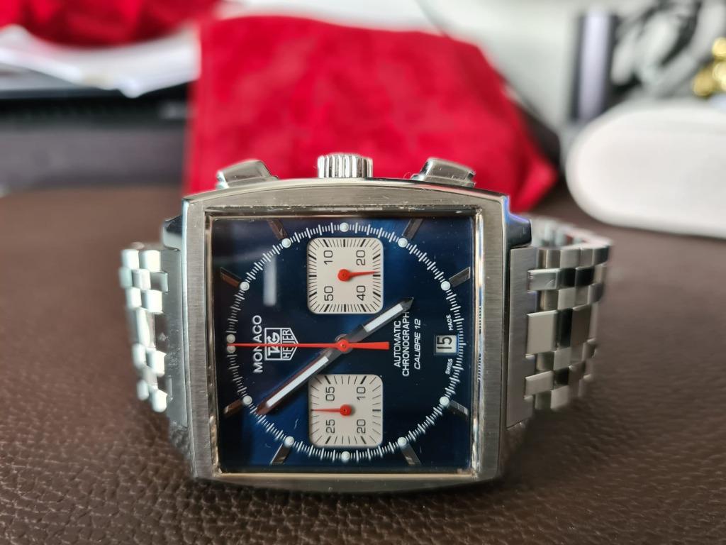 Tag monaco 2024 steel bracelet