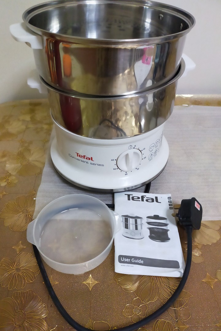 Tefal Stainless Steel Food Steamer, TV & Home Appliances, Kitchen