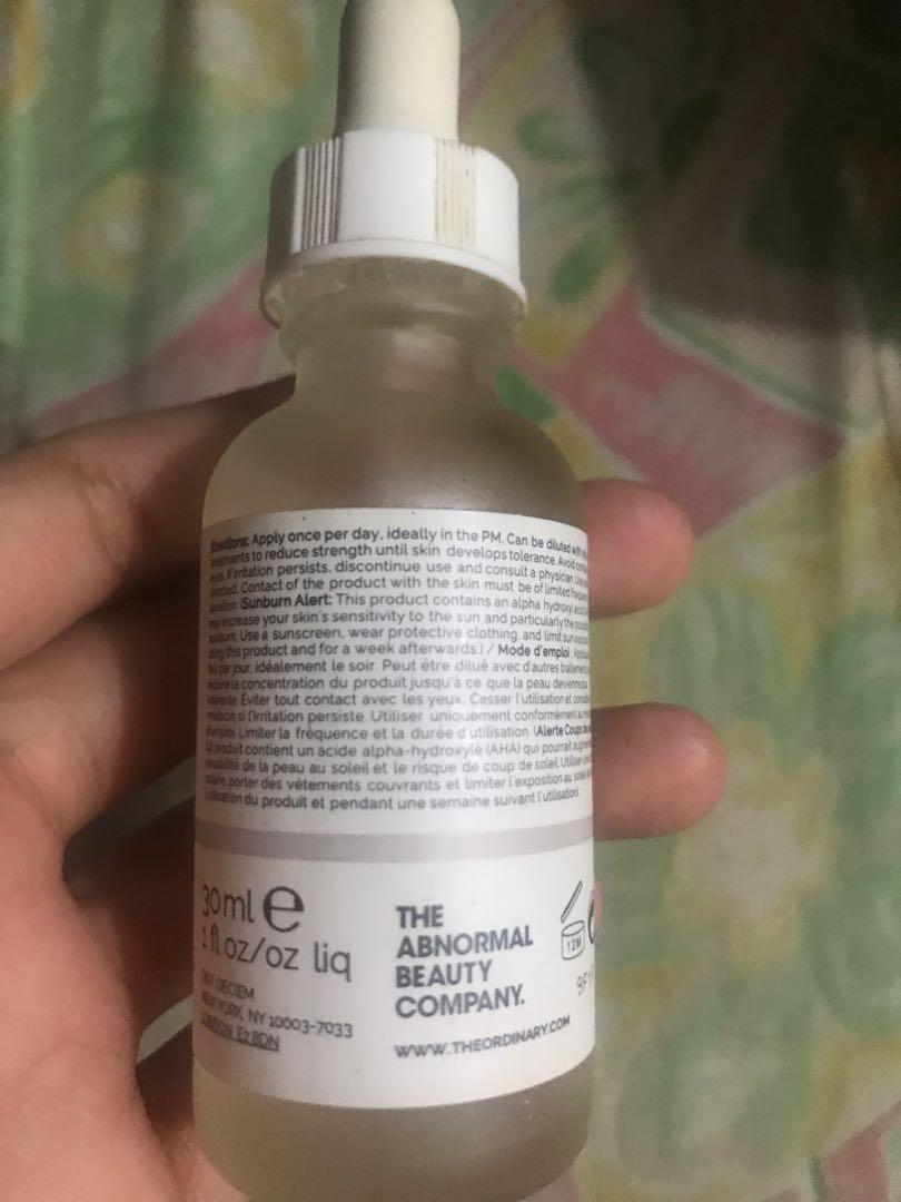 [FREE POSTAGE] THE ORDINARY LACTIC ACID 5 + HA CHEMICAL EXFOLIATOR