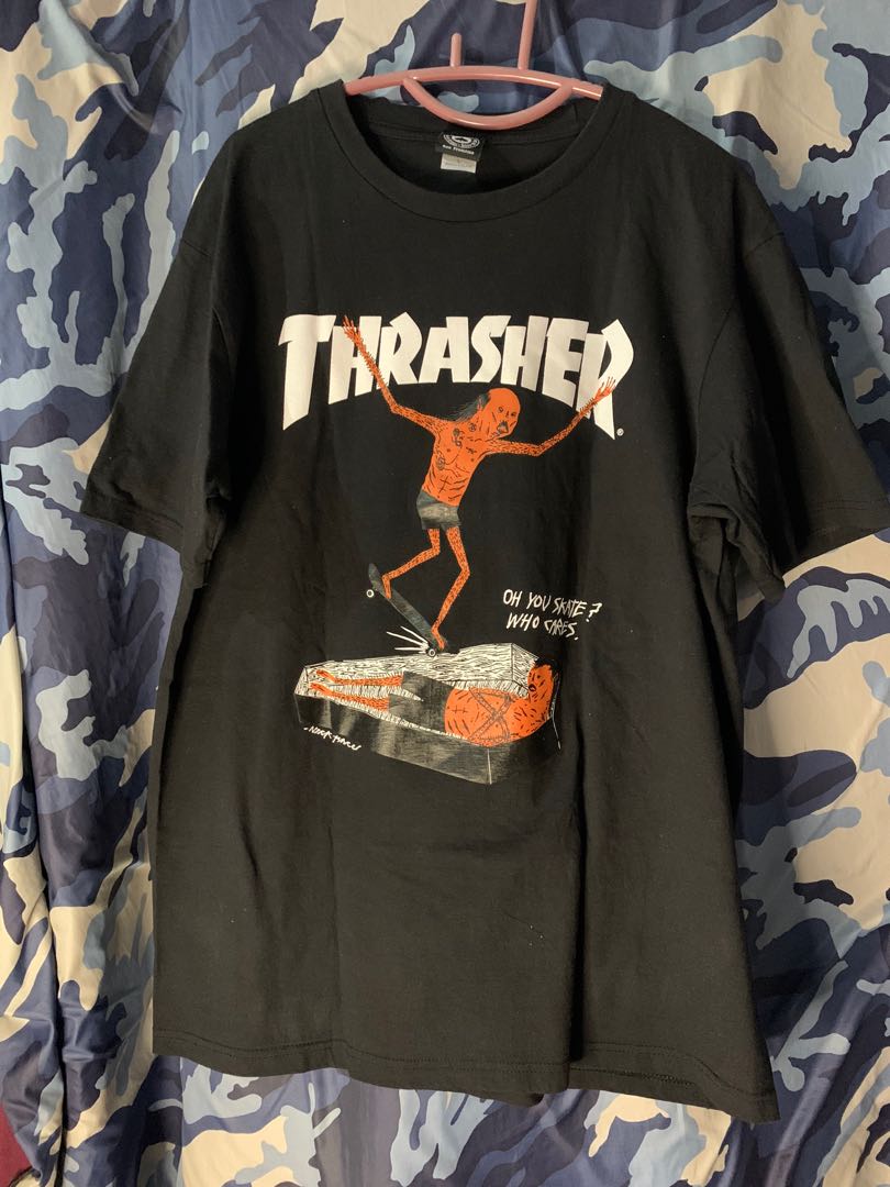 Thrasher hotsell demon shirt