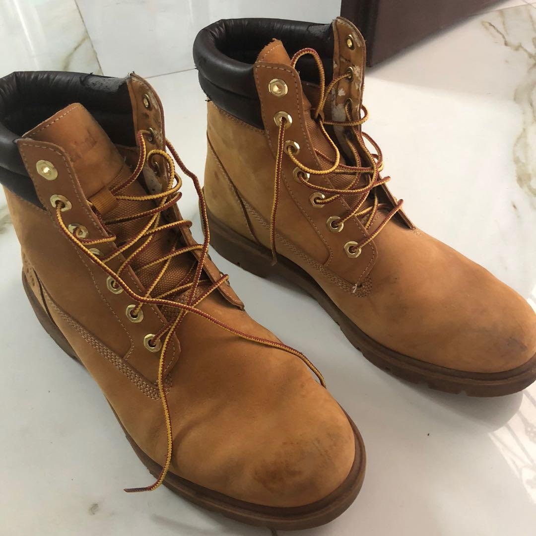 Used timberland store boots