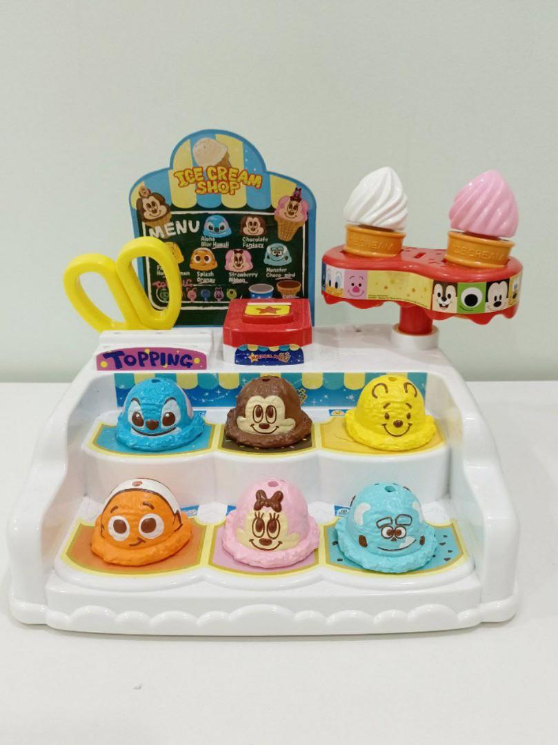 Tomy Disney Mickey ice cream Winnie Rolling Balls
