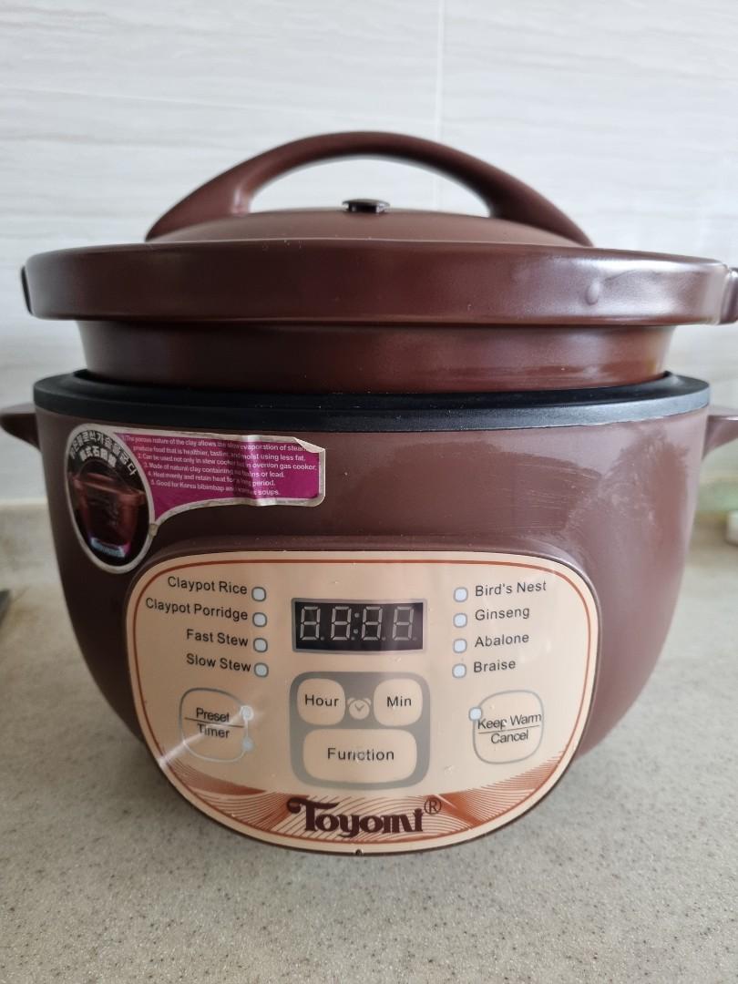 toyomi claypot rice cooker