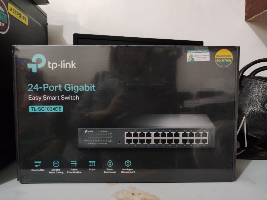 TP-LINK SG1024DE 24-Port Gigabit Easy Smart Switch Hub, Computers  Tech,  Parts  Accessories, Networking on Carousell