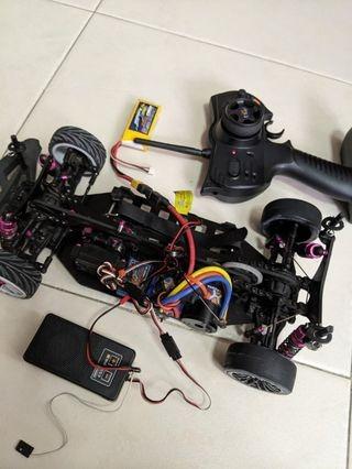 Turnigy TD10 1 10 Belt Driven 4WD Touring Car Hobbies Toys