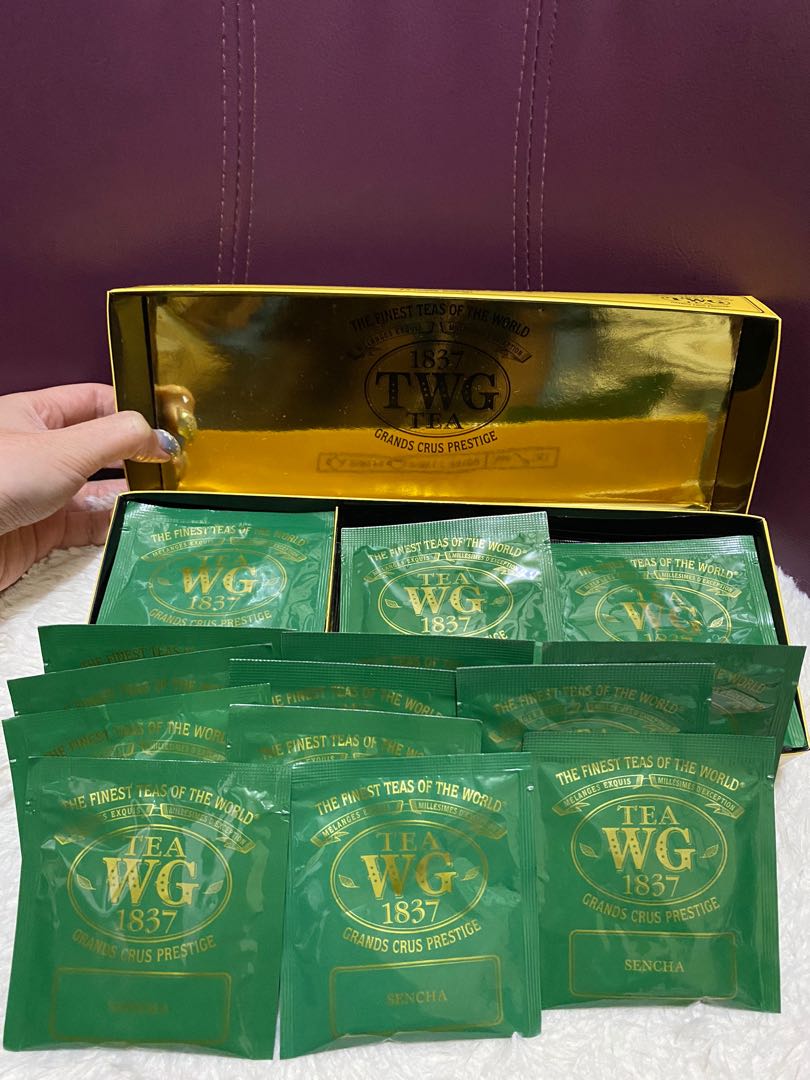TWG Tea Bag (Sencha), 嘢食 嘢飲, 其他食物及飲料- Carousell