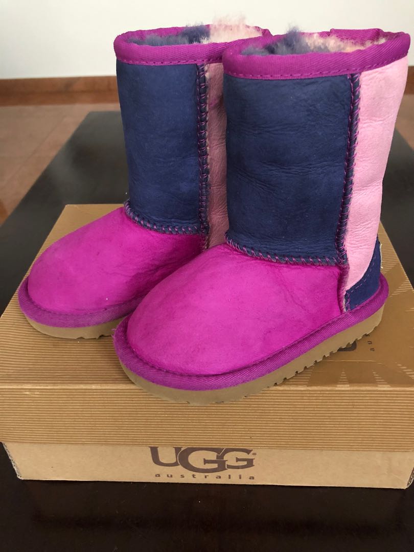 Girls purple uggs hot sale