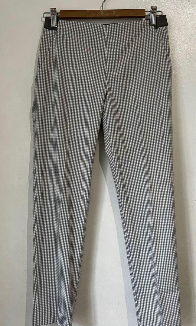 Uniqlo gingham Ezy ankle pants, Women's Fashion, Bottoms, Other Bottoms ...