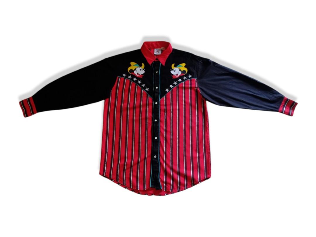 Vintage cowboys mickey mouse shirt 