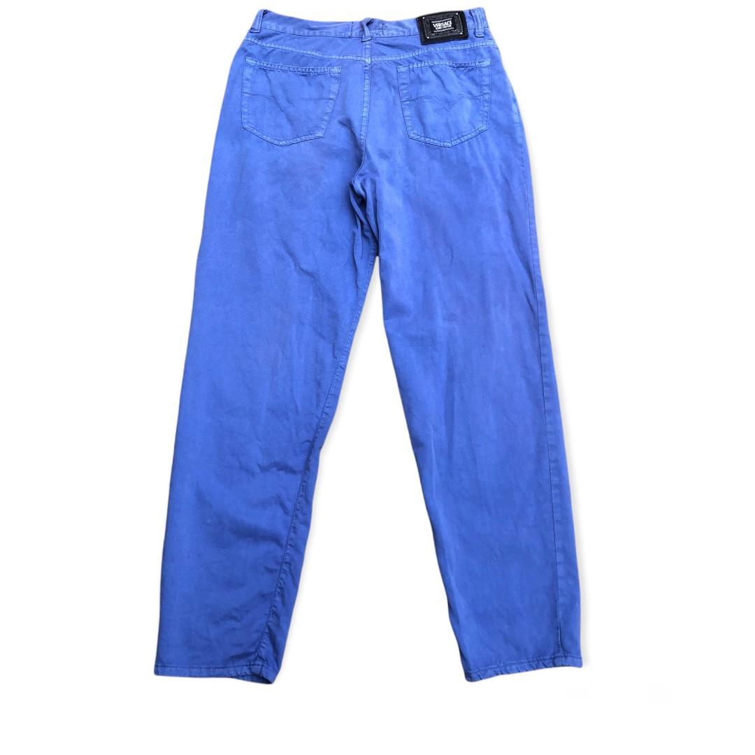 Vintage Versace Pants, Men's Fashion, Bottoms, Jeans on Carousell