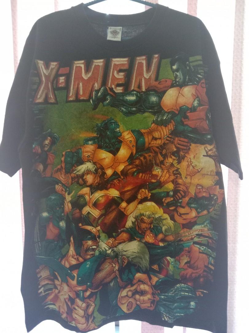 VINTAGE XMEN 90s SHIRT, Men's Fashion, Tops & Sets, Tshirts & Polo