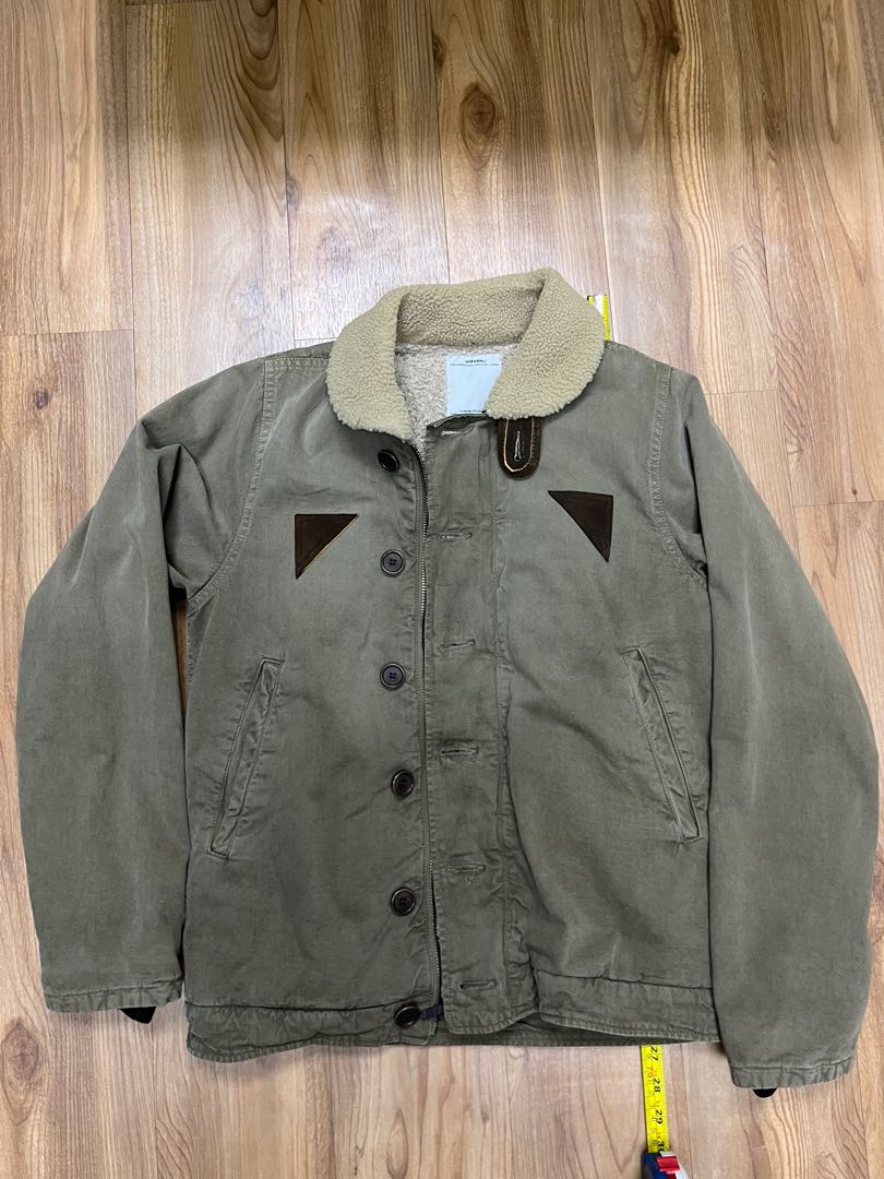 Visvim dcekhand jacket LHAMO sanjuro elk lumber shirt 101 04 03, 名牌, 服裝-  Carousell