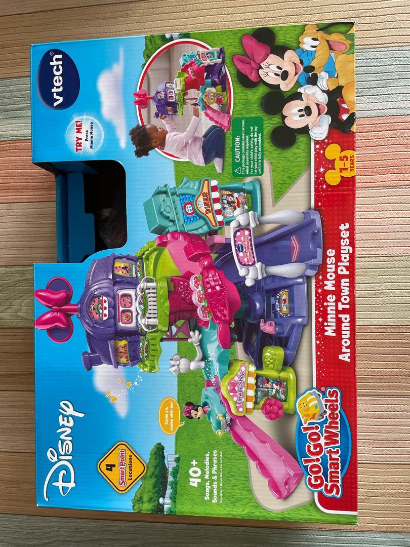 Vtech Minnie Mouse around town playset, Babies & Kids, Infant Playtime