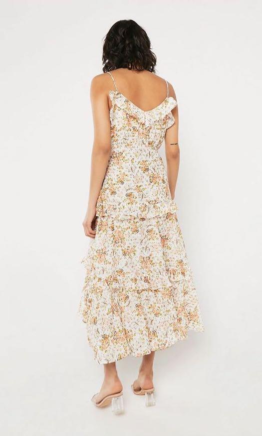 Warehouse floral cheap maxi dress