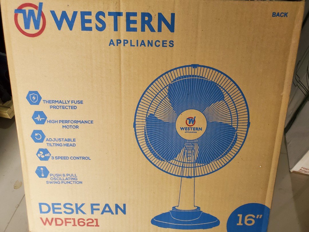 Western appliances electric fan deals