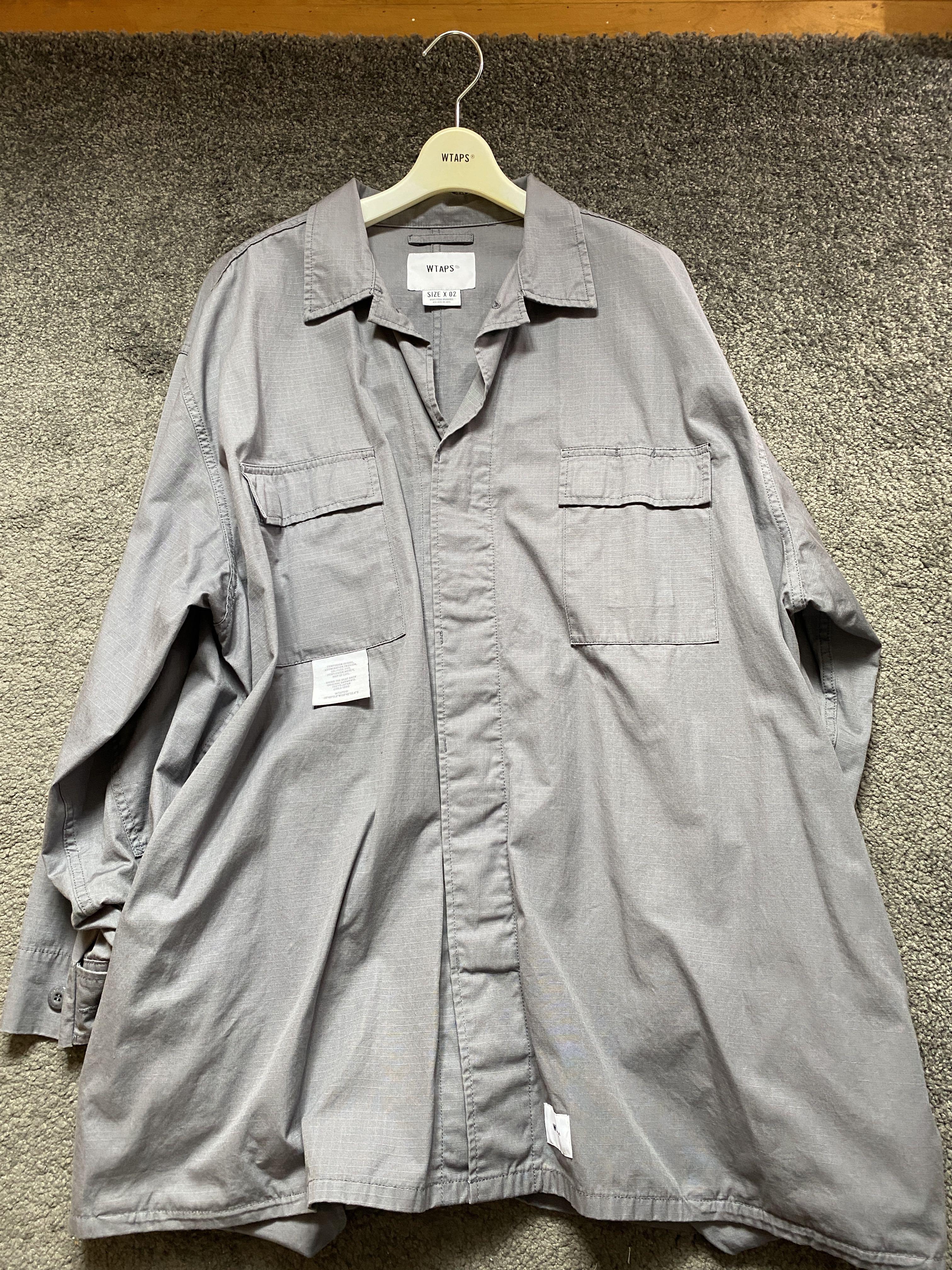 WTAPS Guardian Jacket   Grey, 男裝, 外套及戶外衣服  Carousell