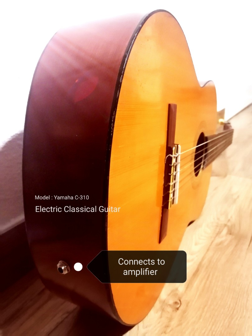 Yamaha Electric Classical Guitar Cheapest in town 88 Demo In link