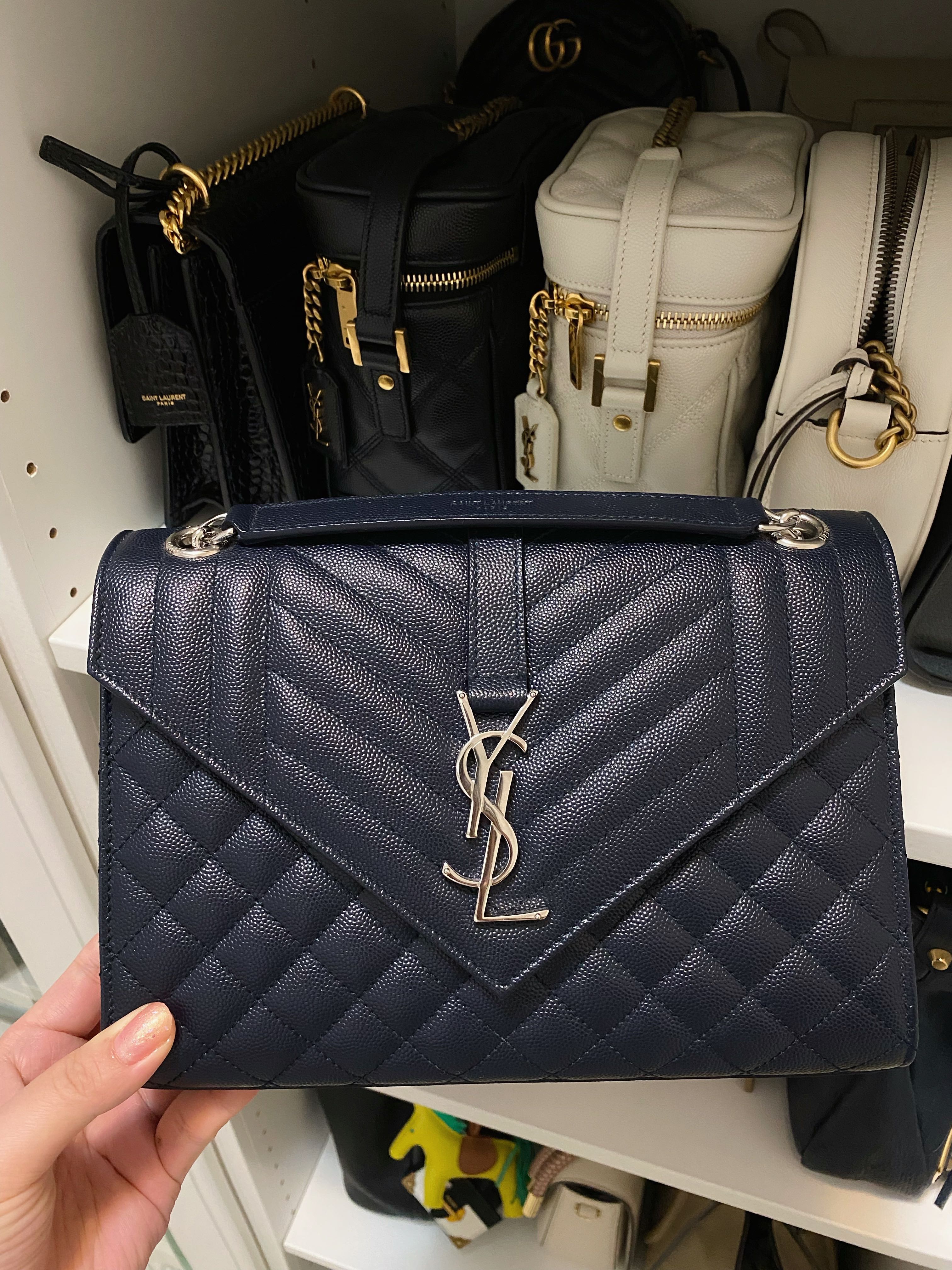 medium ysl envelope bolsa