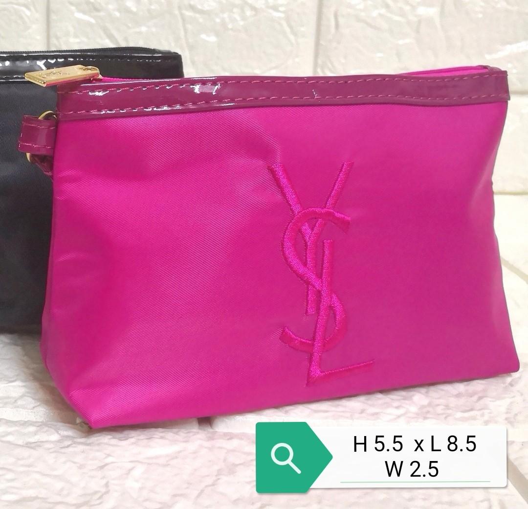 YSL makeup pouch, Women's Fashion, Bags & Wallets, Purses & Pouches on  Carousell