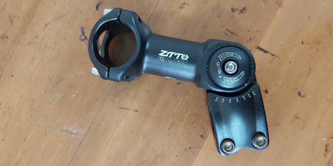 Zitto Adjustable Riser Stem Sports Equipment Bicycles Parts Parts 