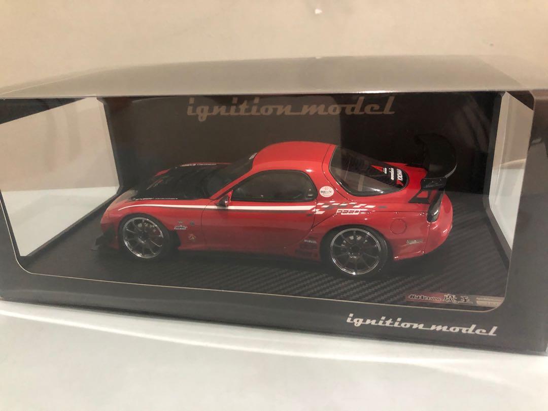 1/18 Ignition Model Maxda RX-7 (FD3S) FEED Demon Red