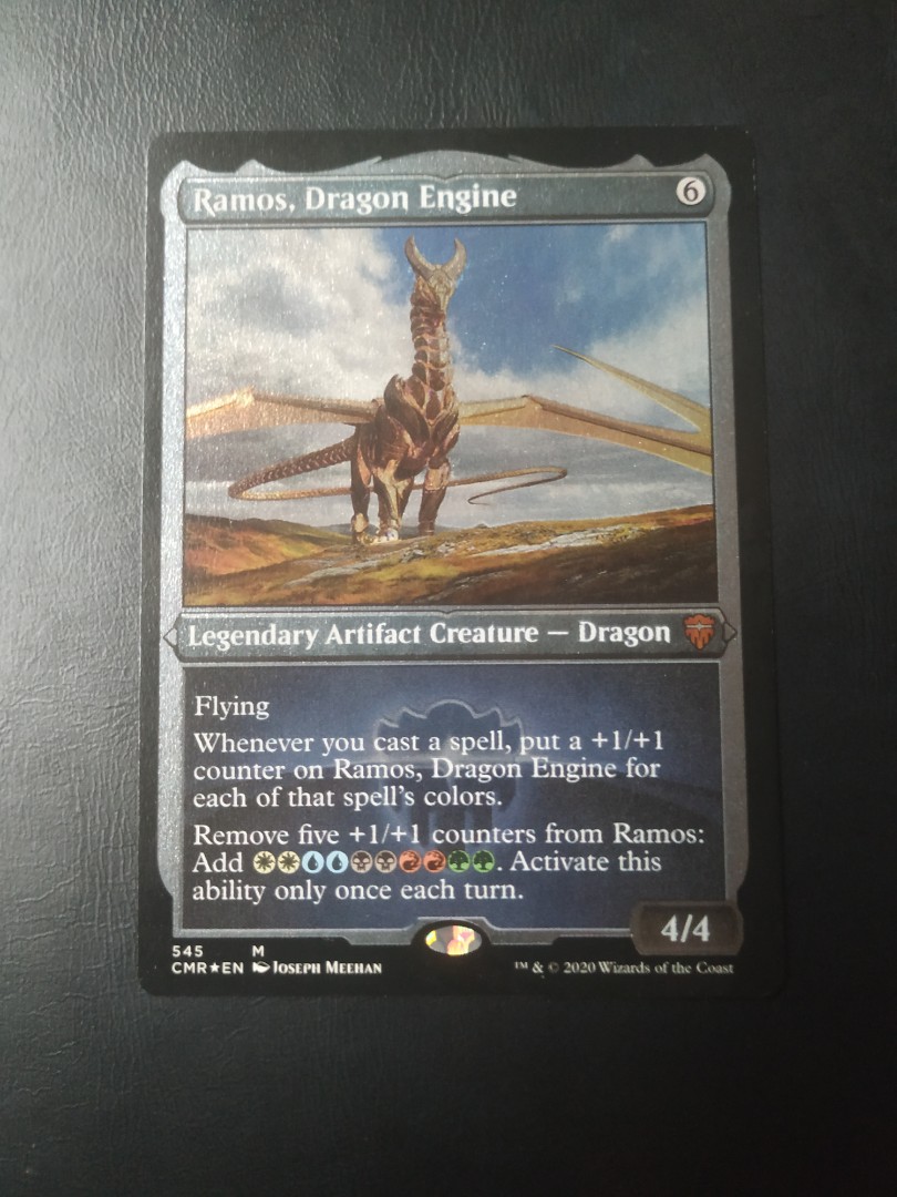 Dragon Engine 545 Etched Foil Near Mint Commander Legends Etched Ramos