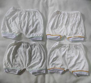 4 pcs celana pendek bayi