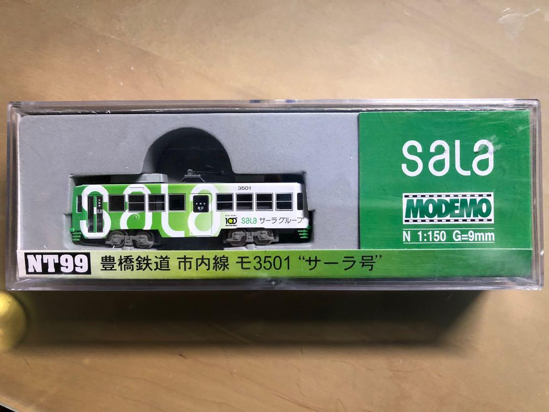 中古MODEMO 豊橋鉄道市内線モ3501 サーラ号[NT99] N-Scale N-Gauge