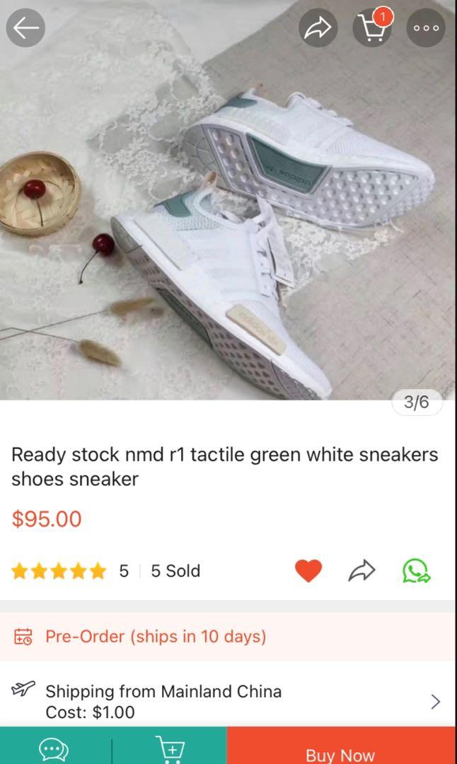Adidas nmd r1 tactile green online