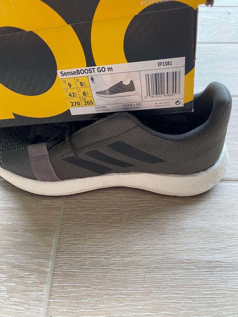 Adidas SenseBoost Go Grey Colour Size US 9, Men's Fashion, Footwear,  Sneakers on Carousell