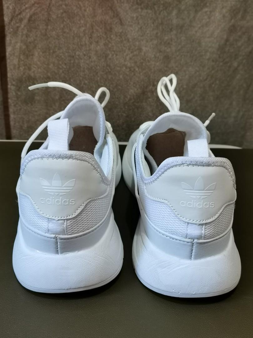 All white adidas xplorer 2025