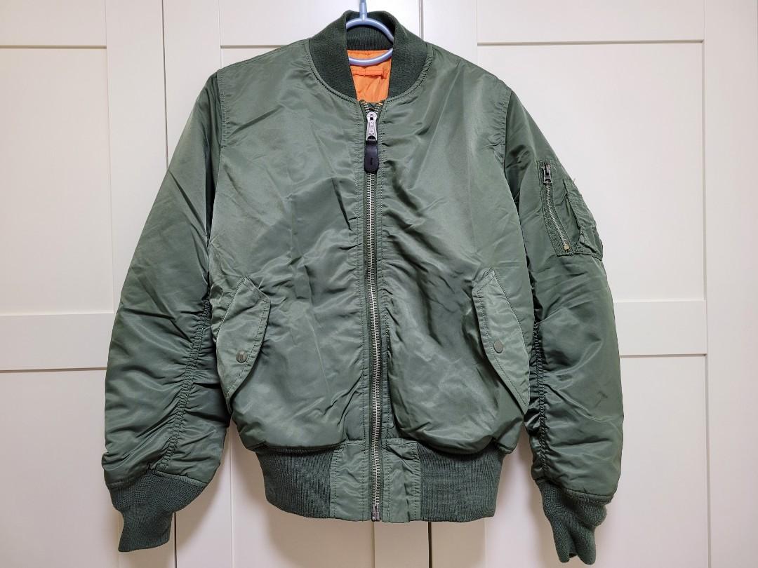 Alpha Industries MA-1 Jacket (Size S), 男裝, 外套及戶外衣服- Carousell