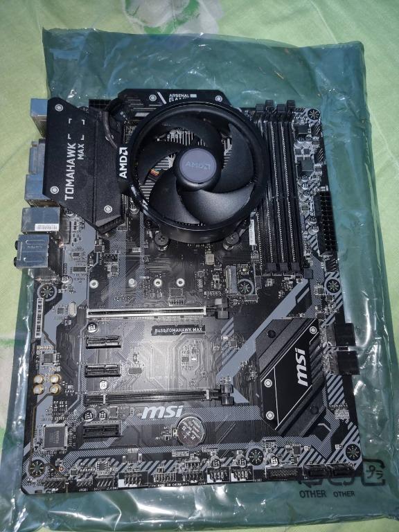 Msi b450 tomahawk ryzen 3600 outlet