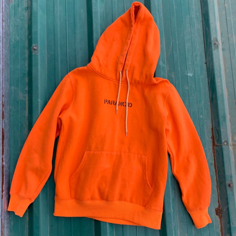 Orange anti social social club hoodie new arrivals