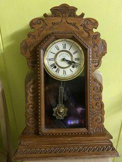 Antique Vintage wooden Clock