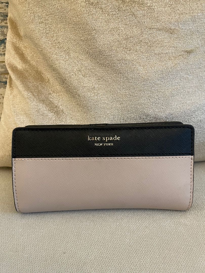 Authentic Kate Spade two tone Wallet, Women's Fashion, Bags & Wallets,  Purses & Pouches on Carousell