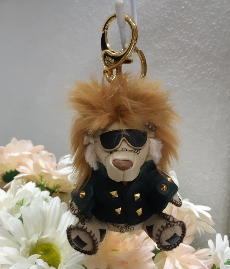 Mcm lion keychain shop
