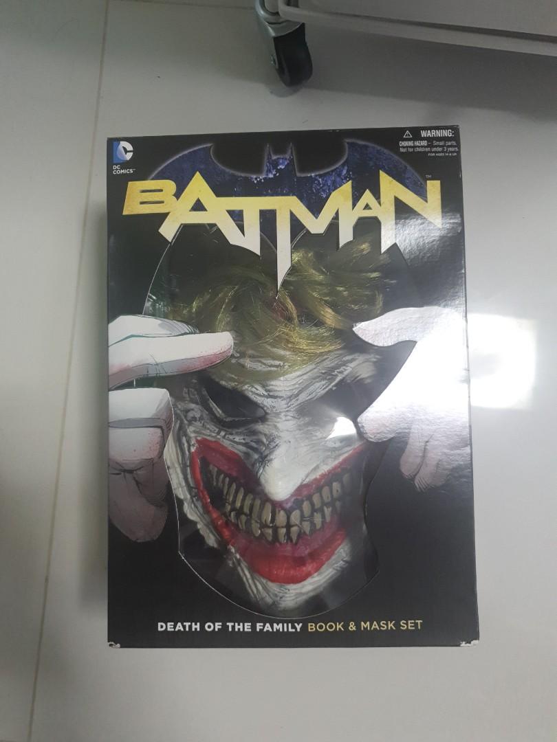 Batman VOL3: Death of the Family Mask Set, Hobbies & Toys, Books &  Magazines, Comics & Manga on Carousell