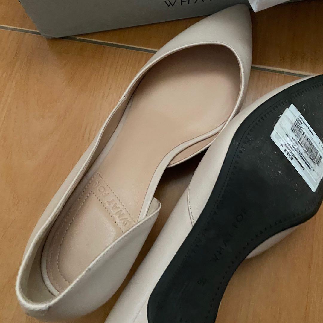 Beige Heels- What For (Category: Heels) located in Quezon City. Submitted by mrvcs (Listing ID 1134891139, Image 3). Description: Bought in Adora Shangri-la last december What For brand Tried only Brand new .