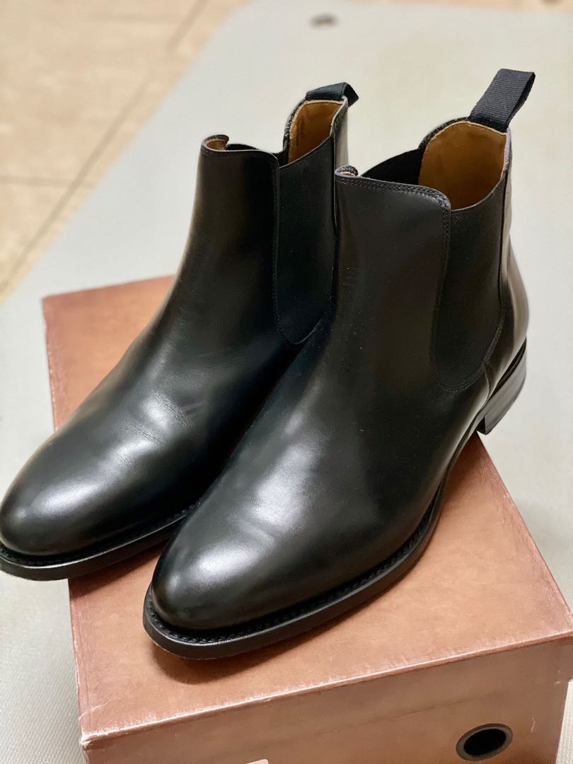 Berwick 1707 Chelsea Boots 303 Black Calf Carousell