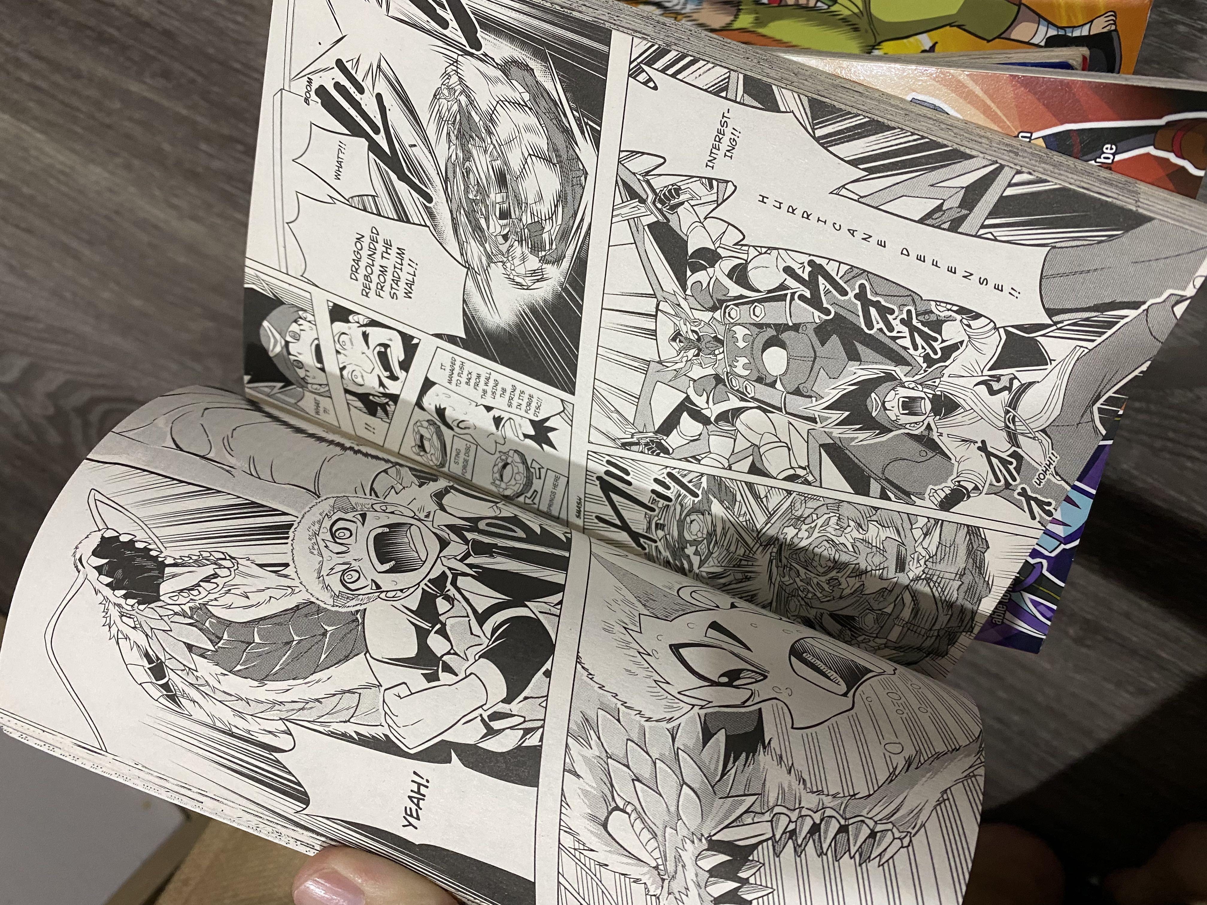Beyblade comics, Hobbies & Toys, Books & Magazines, Comics & Manga on ...